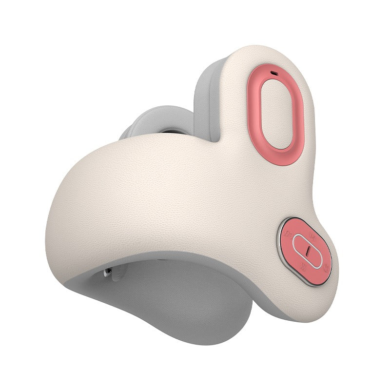 Smart Neck Pillow – Red Light Heat & Vibration Massage with Bluetooth Music