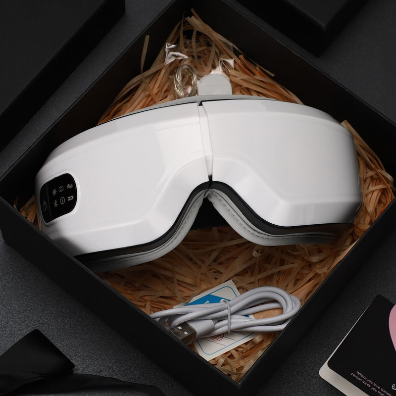 Smart Eye Massager – Heat, Air Pressure & Vibration for Deep Relaxation