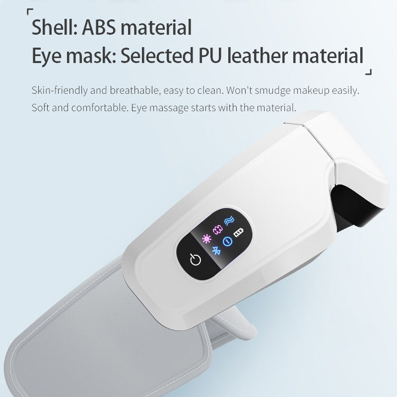 Smart Eye Massager – Heat, Air Pressure & Vibration for Deep Relaxation