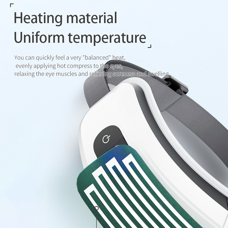 Smart Eye Massager – Heat, Air Pressure & Vibration for Deep Relaxation